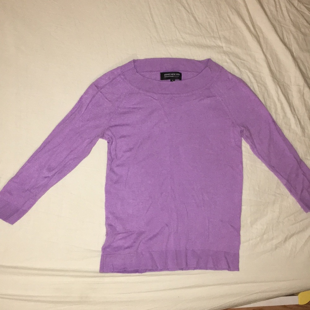 Nice lavender sweater from Jones New York